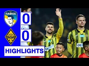 Pafos FC vs Kairat Almaty 0-0 Highlights | Champions League