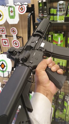 Big Bang M4 Semi Auto Rifle Airgun #airgun #airsoft #shortvideo #shorts