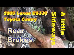 2005 Lexus ES330 / Toyota Camry Rear Bearing, and Brakes.... Part 1 - Auto Repair -