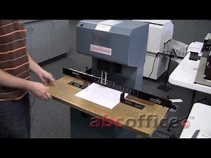 How To Ues The Spinnit FM-2 Paper Drills by Lassco