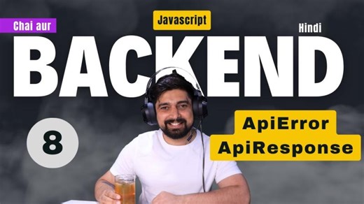 Custom api response and error handling | chai aur backend | Prakansh Kumar