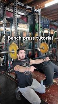 Barbell Bench Press Tutorial #BenchPress #StrengthTraining