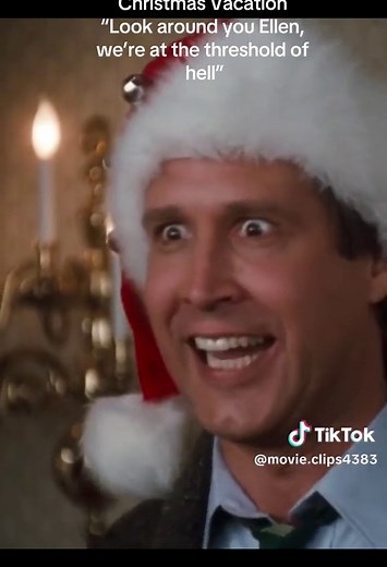 Christmas Vacation “Take a look around you ellen, we’re at the threshold of hell” #clarkgriswold #thresholdofhell #nationallampoonschristmasvacation #christmasvacation #holidayseason #movieclip #movieclips #christmasmovie #christmas #holidaycheer #eddy #ellengriswold