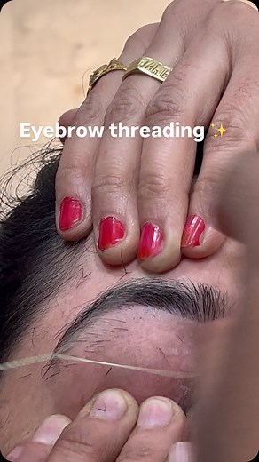 Modern Beauty Salon | 💞💞threading 😎😎#reels #beautiful #reelsinstagram #threading #eyebrow #🥀 | Instagram