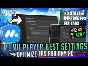 MuMu Player - BEST SETTINGS for Smooth Gaming & MAX FPS on ANY PC 📈 (2026 Guide)