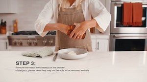 Voluspa Mokara, 3 Wick Tin Candle, 12 ounce, 40 Hour Burn Time, Coconut Wax for Clean Burning, Handcrafted in the USA