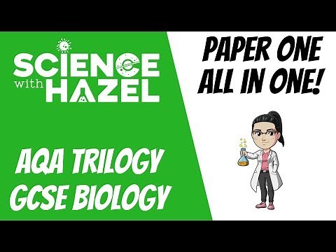 ALL OF AQA TRILOGY 9-1 BIOLOGY (2025) ⭐PAPER 1⭐ | GCSE Biology Revision | Science with Hazel