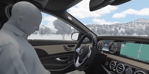 What happens when you trigger a car’s automated emergency stopping?