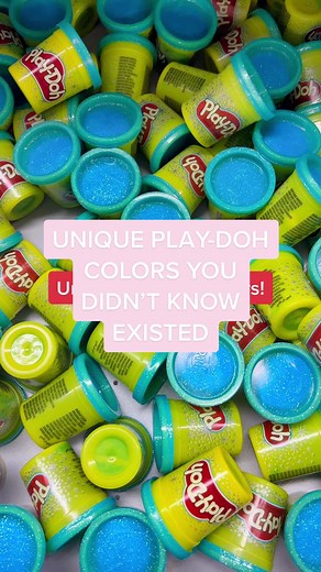 Show this to your littles to make their day! Did they know these Play-Doh colors existed??🎨 #playdohcreation #playdoh #asmrplayroom #asmrtoy #playdohpopping #parenttok #giftideas