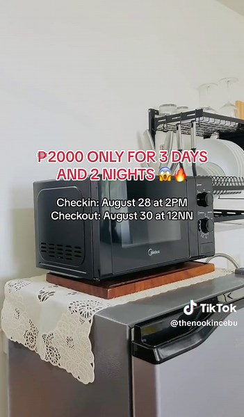 Staycation in Cebu City with Pool for ₱1,000/Night