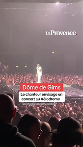 Le chanteur envisage un concert au Vélodrome 🏟️! | La Provence
