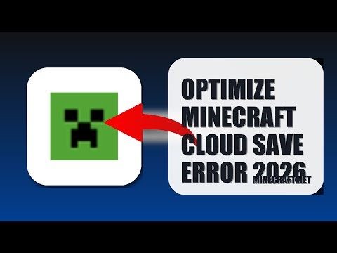 How To Optimize Minecraft Cloud Save Error 2026 (FULL TUTORIAL)