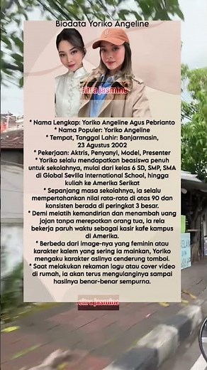 Biodata Menarik Yoriko Angeline