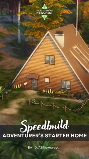 8.9K views · 110 reactions | Building a Sims 4 starter home using ONLY the new DLC "Adventure Awaits" and Basegame. And keeping it below 20k Simoleons so that a family that is new in Gibbi Point can afford it.  #thes#thesims4 #adventureawaits #simstagram | ABNewcrest Builds | Facebook