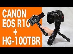 CANON EOSR10にミニトライポッドHG 100TBRを付けて散歩しただけの動画