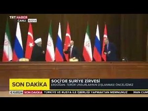 VIDEO: VLADIMIR PUTIN'S HANDSHAKE KNOCKS OVER THE CHAIR OF TURKEY'S ERDOGAN