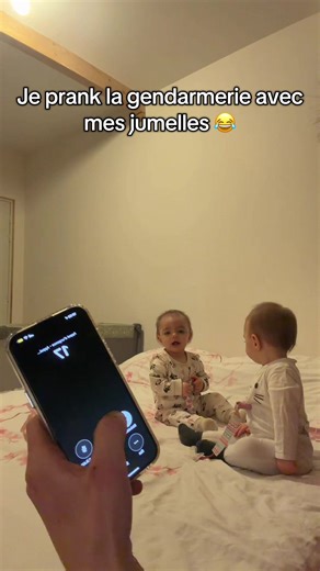 Prank sur la gendarmerie avec mes jumelles