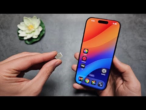 iPhone Air - How to Insert Physical SIM Card ?