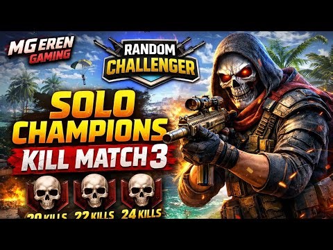 Solo champions kill match 3 (BR Paid)