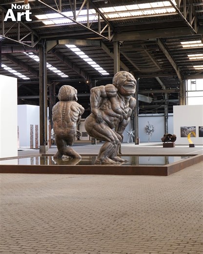 Auf der NordArt 2023 erwarten euch zwei Skulpturen von Yue Minjun. 😊 #NordArt2023 Two sculptures by Yue Minjun await you at NordArt 2023. 😊 NordArt 2023 (3. Juni - 08. Oktober) NordArt 2023 (June 3 – October 8) | NordArt