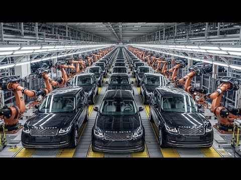 Inside the British SUV Factory – (Full Process) How Range Rovers Are Assembled