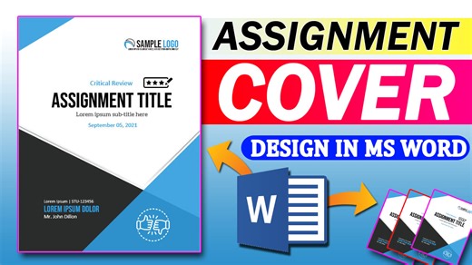 9.1K views · 101 reactions | MS Word Front Page Design ✨ | Project & Assignment Cover Page | How to Create Front Page in Word  #fblifestyle | Aniket Kumar | Facebook