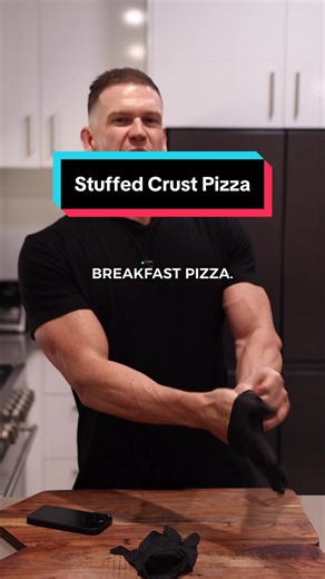 STUFFED CRUST BREAKFAST TORTILLA 🍳🧀 Verdict: F*CK 🔥 Simple ingredients, solid macros, and it actually looks pretty elite when it comes out of the air fryer. The cheese melts into the crust, the egg cooks in the centre, and it’s basically a lazy man’s breakfast pizza. Quick, filling, and hard to mess up. These would actually also be awesome for meal prep! 👨‍🍳 Ingredients, 1 serve ✅ 3 cheese sticks ✅ 1 large low carb tortilla ✅ 1 egg ✅ ¼ cup veggies, chopped (60g | 2 oz) ✅ 2 tbsp bacon, chopp