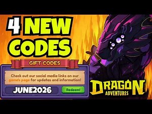 *NEW* ALL NEW WORKING CODES FOR DRAGON ADVENTURES IN JUNE 2026 (GALAXY WEEK 3 UPDATE) ROBLOX CODES