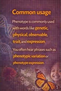 Phenotype meaning — Observable traits shaped by genes and environment