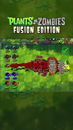 PvZ Fusion 3.9 - Ultimate Gatling Pea Vs External Wraith Zombie Team #pvz #pvzfusion