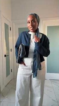 My new favorite denim discovery 😍 abercrombie & fitch wide leg linen-blend in the curve love style!