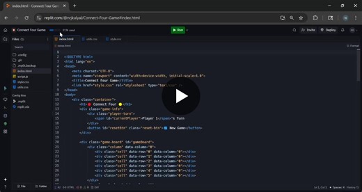 #internpe #webdevelopment #javascript #html #css #connectfour #coding | Neeraj Singh