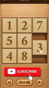 i finally solved hardest 3x3 slide puzzle just in 17 sec #games #gaming #gaming #bestplayer