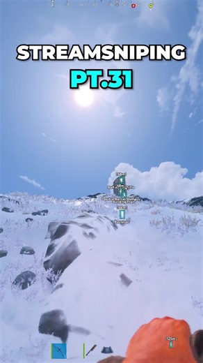 streamsniping ROOF CAMPER.. 🥹 #rust #rustgame #rustclips #rustcheats #rusttok