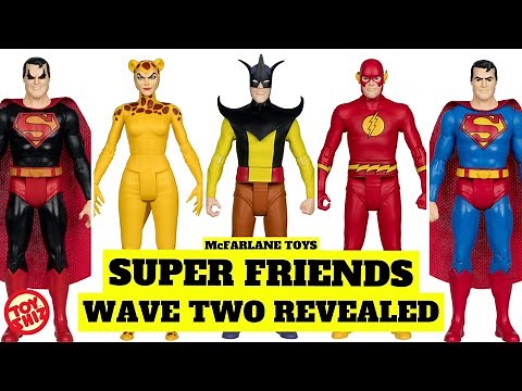 2025 SUPER FRIENDS WAVE TWO REVEALED | McFarlane Toys