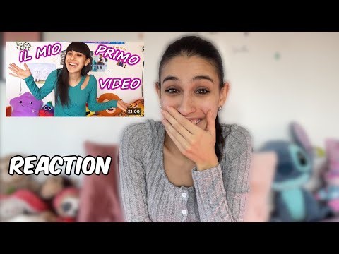 REAZIONE AL MIO PRIMO VIDEO / tina official channel
