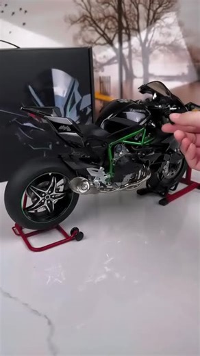 1:6川崎H2R动态版首发详细解说 这功能跟真车还有很大区别吗？