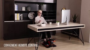 Under Desk Elliptical Machine, Ellipse Leg Exerciser While Sitting for Seniors, Ellipse Leg Exerciser as Seen on TV, Quiet & Portable Mini Seated Pedal Exerciser for Home Office Use