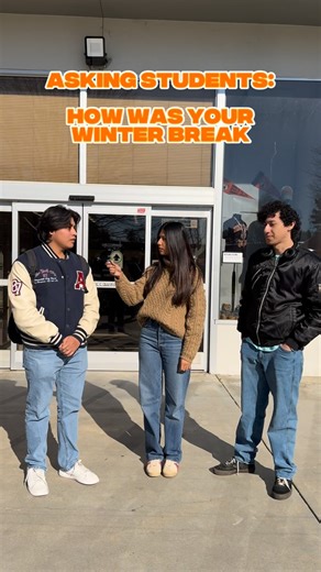 Reedley College on Instagram: "POV: You’re back on campus and winter break is officially over ❄️➡️📚 We caught up with our tigers at Reedley College to hear how they spent it! Best answer wins. Comment below 👇 #gotigers #559 #college #backtoschool"