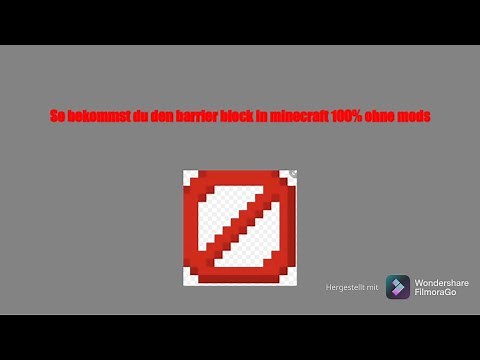 So bekommt man einen barrier block in Minecraft Nintendo switch