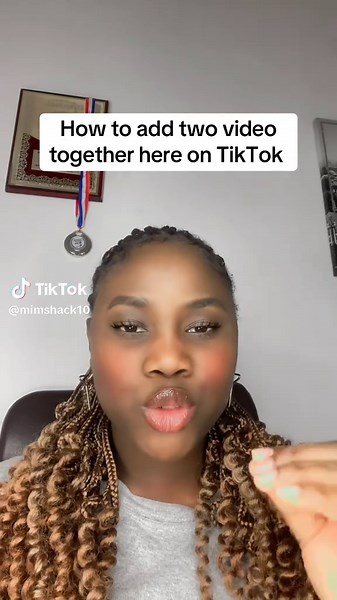 How to Combine Two Videos Together on TikTok