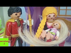 Rapunzel gets a baby Playmobil film seratus1 birth