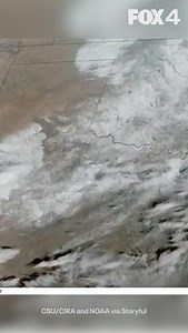 Satellite imagery showed snow melting in Texas and Oklahoma on Thursday, January 29, after a major winter storm brought bitter cold, heavy snow, sleet, and ice to much of the country. The imagery was released by the Colorado-based Cooperative Institute for Research in the Atmosphere (CIRA). “Clear skies allow for snow to melt across Texas and Oklahoma,” CIRA wrote on X. | FOX 4 News