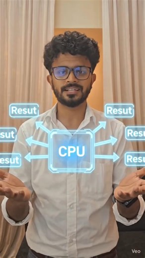 Computer Working Explained in 30 Sec ⚡ | Input Process Output + Motherboard Logic