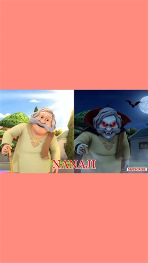 Shiva Cartoon Characters as Vampire 🧛