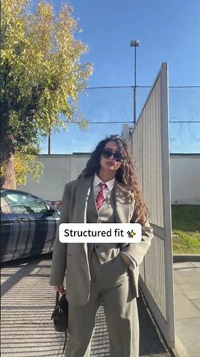 Women's Grey 3 Piece Suit Styling Ideas | Elegant & Modern Tailored Blazer Set