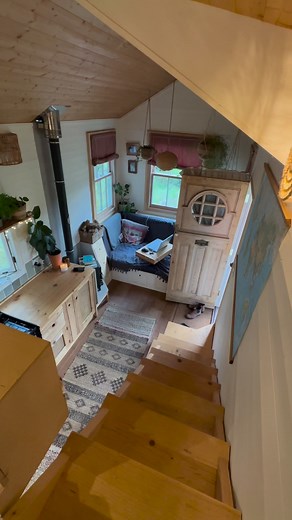 51K views · 1.1K reactions | DIY Rustic tiny house on wheels | Alternativehouse | Facebook
