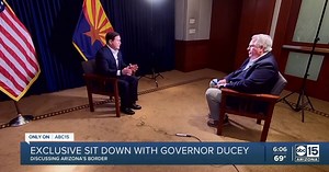 Arizona Governor Doug Ducey discusses U.S. border in exclusive interview