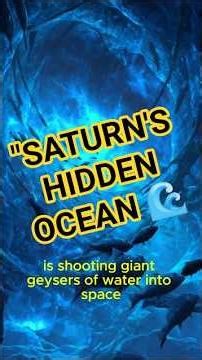 Alien Life on Saturn's Moon? 🛰️🌊 #Space #NASA
