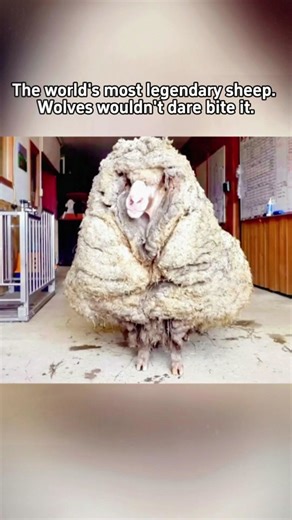 The world's most legendary sheep. Wolves wouldn't dare bite it. #SheepSaga #Sheep #Wool #animal #sheepstory #funny #Shrek #tales